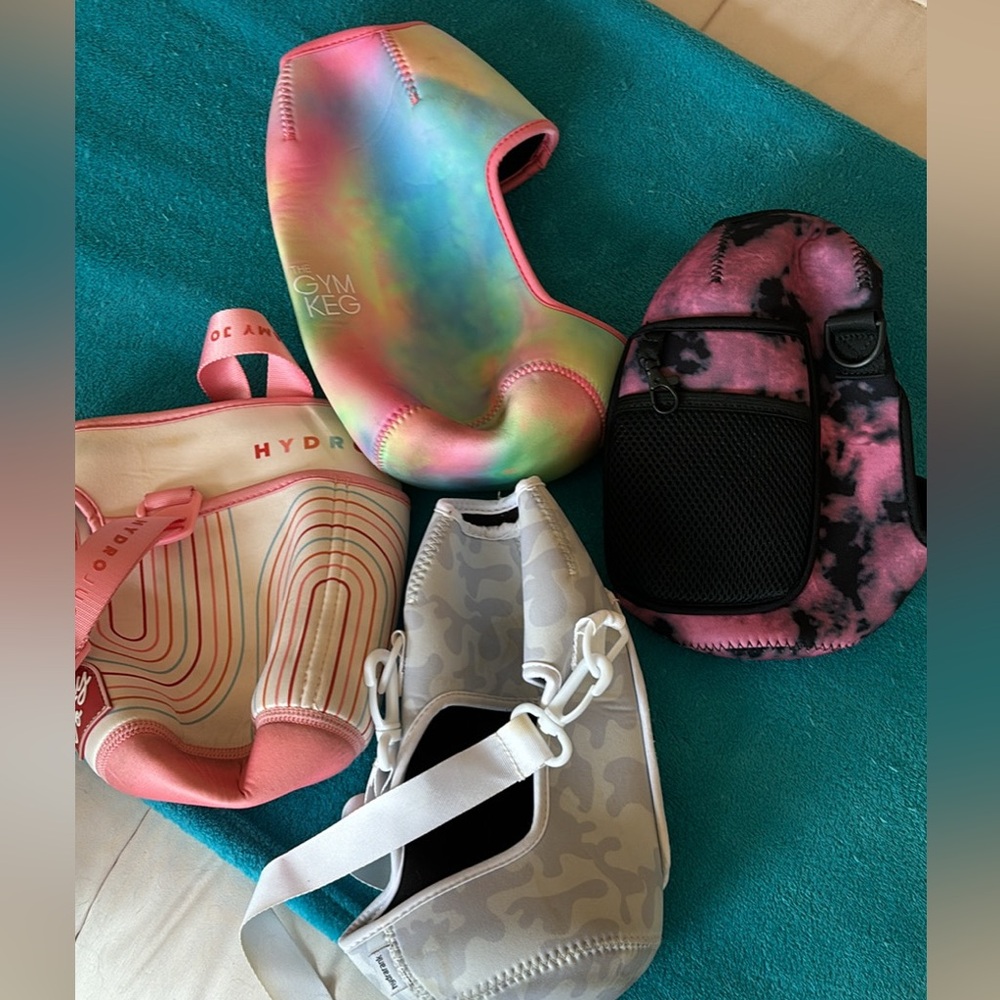 Various hydrojugs and sleeves